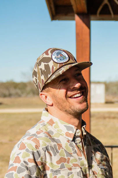 Men's Burlebo Camo Duck And Dog Cap