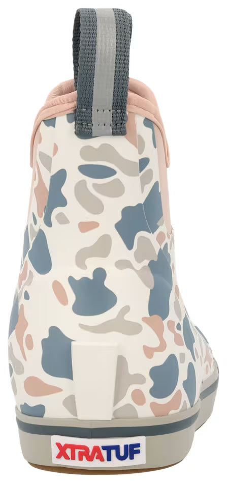 Women's XTRATUF Ivory & Duck Camo Ankle Deck Boots