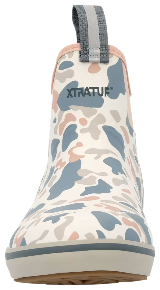 Women's XTRATUF Ivory & Duck Camo Ankle Deck Boots