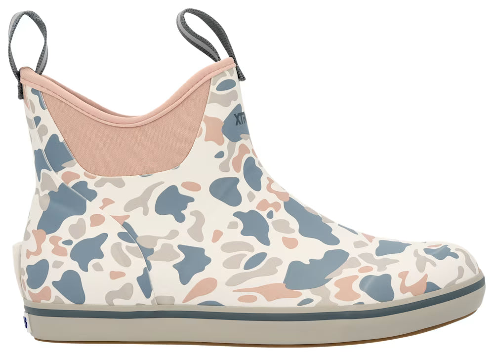 Women's XTRATUF Ivory & Duck Camo Ankle Deck Boots