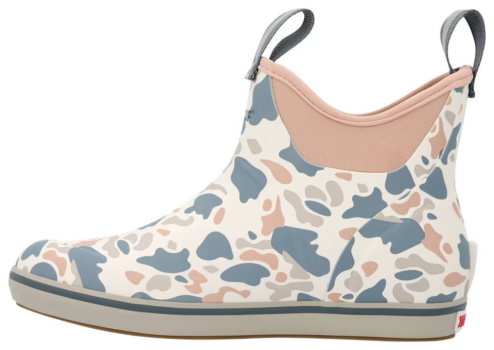 Women's XTRATUF Ivory & Duck Camo Ankle Deck Boots