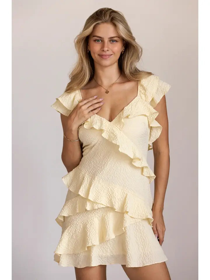 Ruffle Season Mini Dress