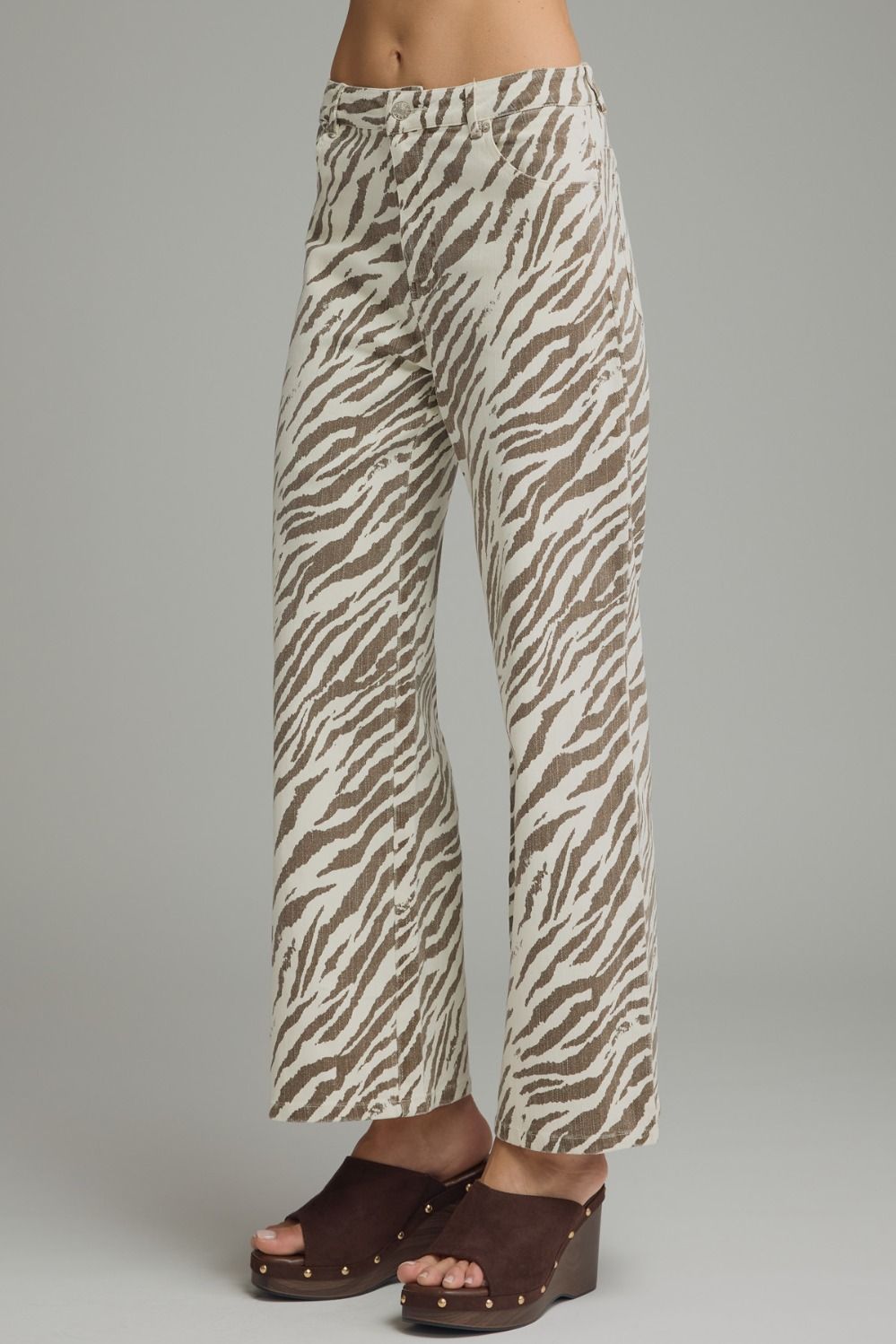 Walk on the Wild Side Pants in Washed Brown
