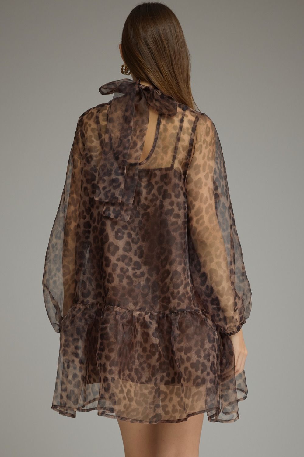 Wild Side Leopard Mini Dress