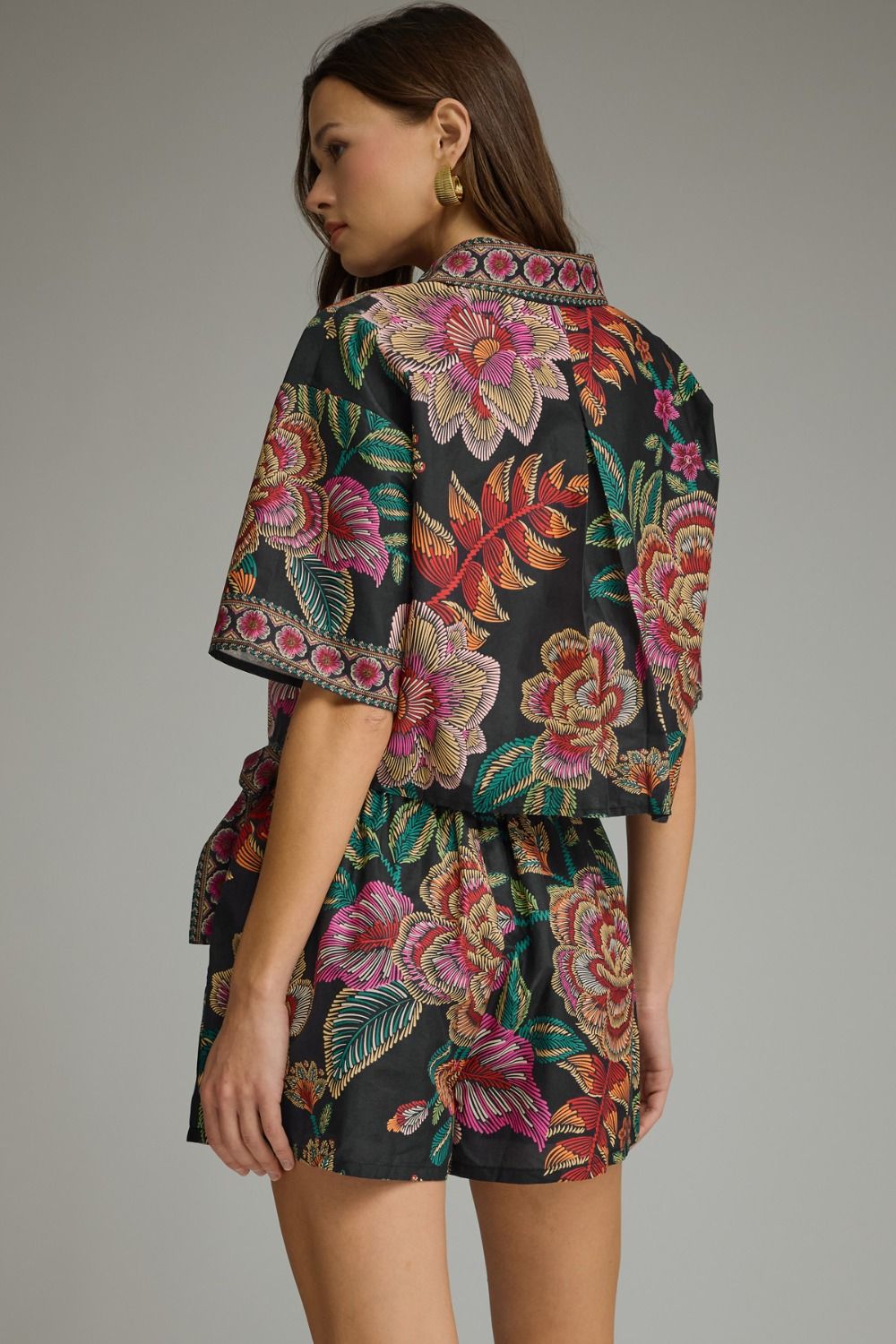 Midnight Bloom Top