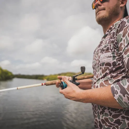 Fieldstone Dry-Fit Pocket Camo T-Shirt