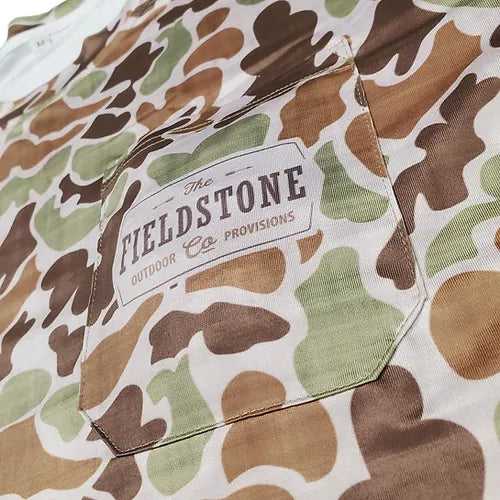 Fieldstone Dry-Fit Pocket Camo T-Shirt
