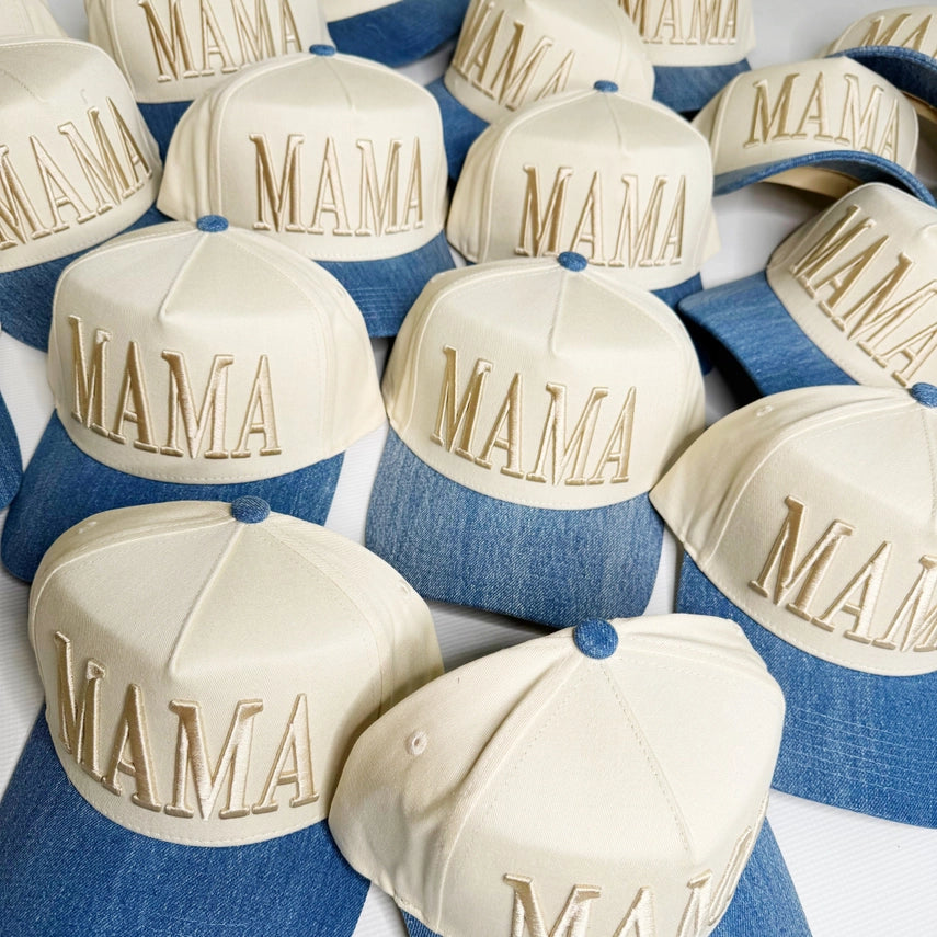 Denim Mama Cap