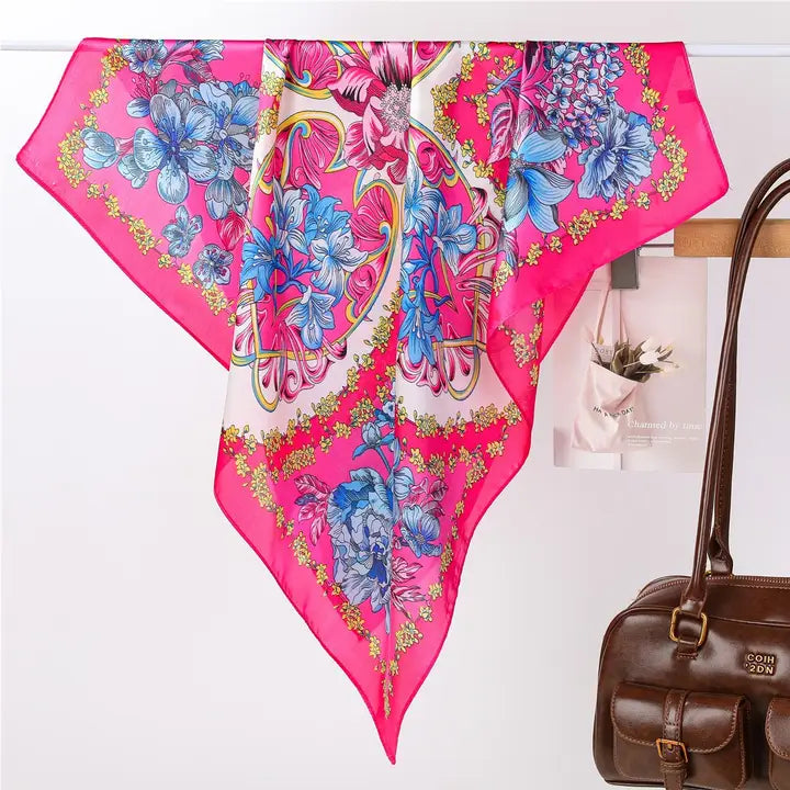 Sweet Promises Floral Neck Scarf