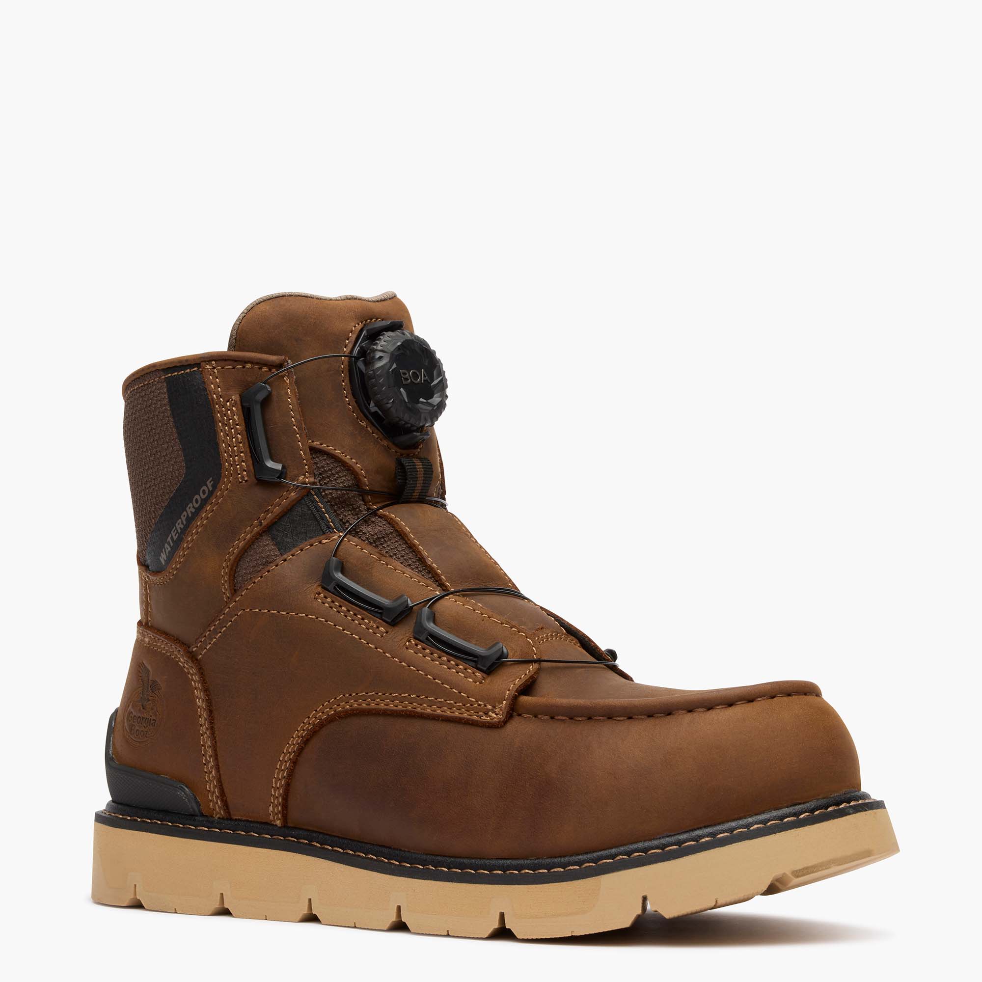 Men's Georgia 6" Carbon Flex BOA® Waterproof Carbon Moc Toe Work Boot