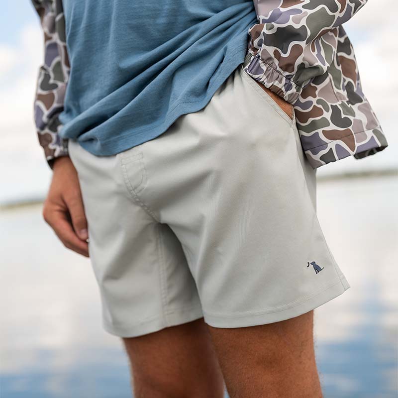 Men's Local Boy Outfitters Volley Short in Cool Grey