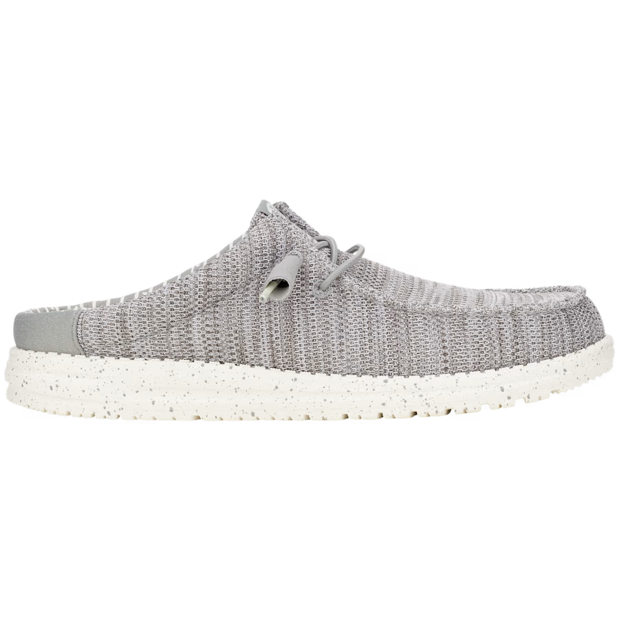 Hey Dude Men's Wally Slip Stretch Sox in Granite Grey