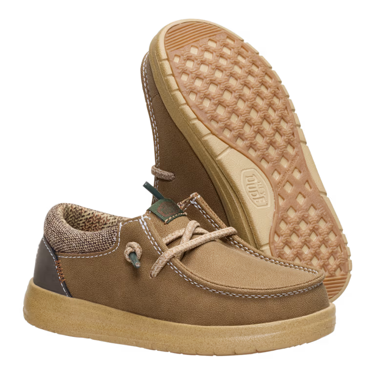 Hey Dude Toddler Paul Classic in Nut (Sizes C5-C10)