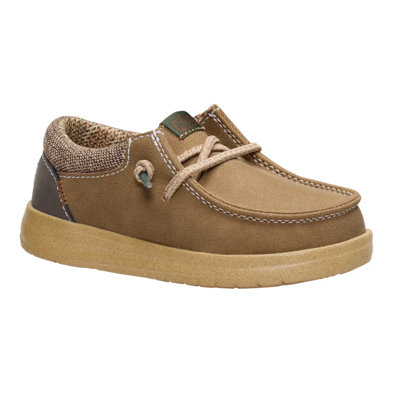 Hey Dude Toddler Paul Classic in Nut (Sizes C5-C10)