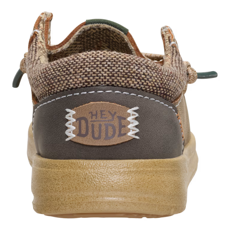 Hey Dude Toddler Paul Classic in Nut (Sizes C5-C10)