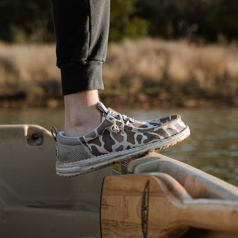 Youth HEYDUDE X BURLEBO Funk Youth Deer Camo