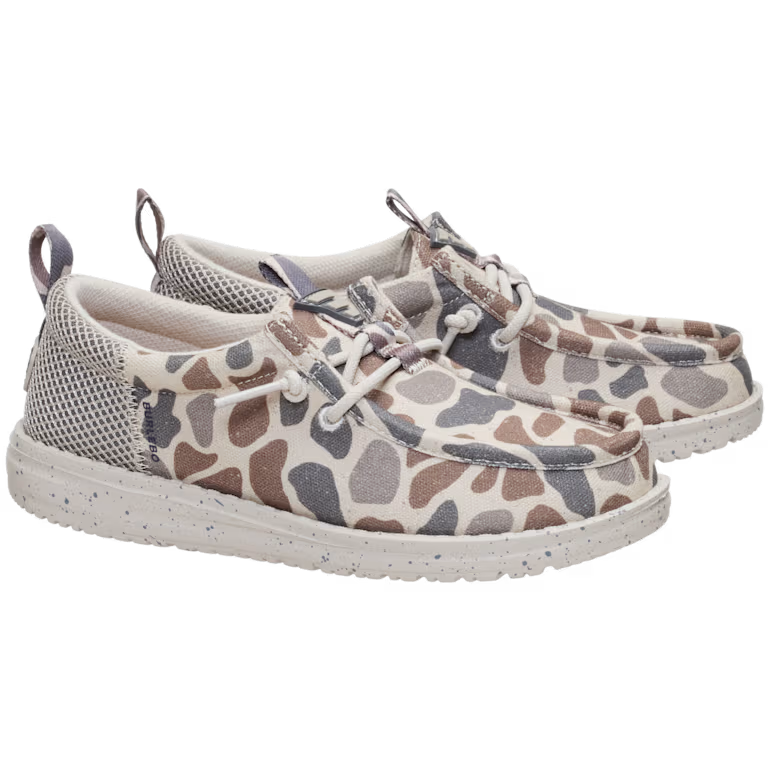 Youth HEYDUDE X BURLEBO Funk Youth Deer Camo