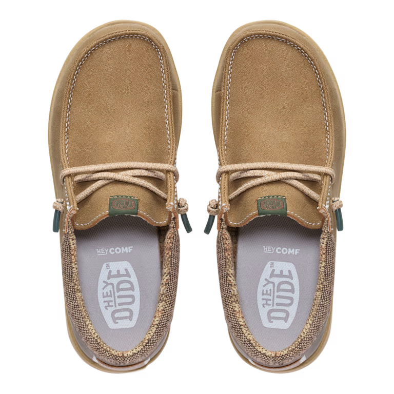 Hey Dude Youth Paul Classic in Nut (Sizes 11-7)