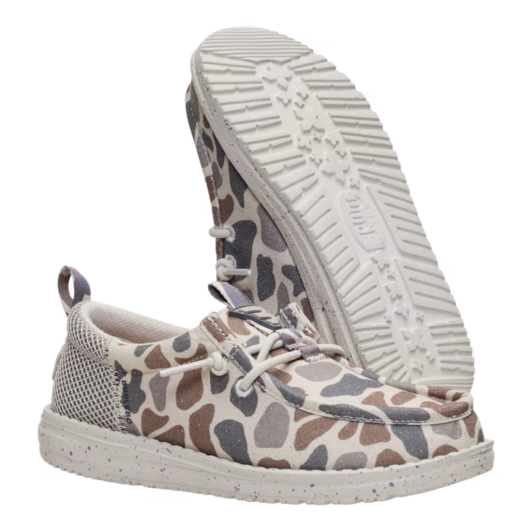 Youth HEYDUDE X BURLEBO Funk Youth Deer Camo