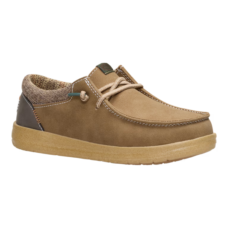 Hey Dude Youth Paul Classic in Nut (Sizes 11-7)