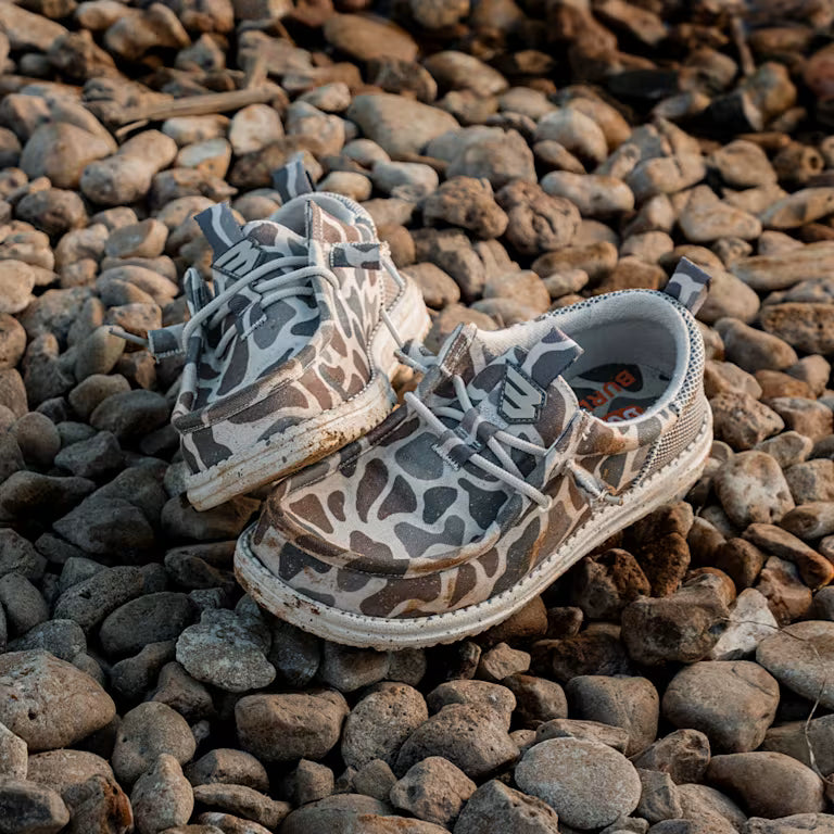 Youth HEYDUDE X BURLEBO Funk Youth Deer Camo – Boot Country