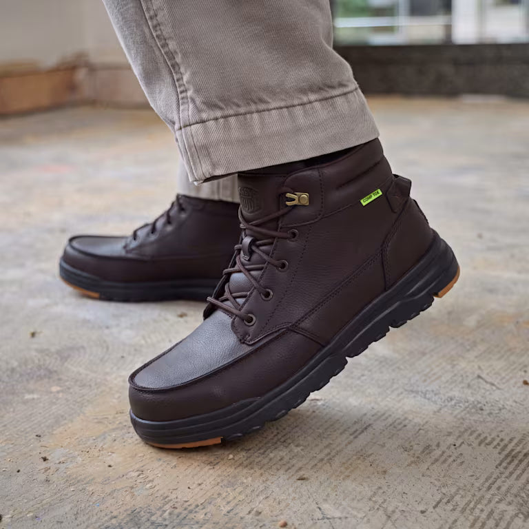 Hey Dude Men's Bradley II Work CT Leather