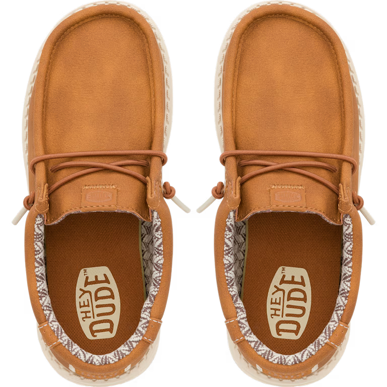 Hey Dude Wally Youth in Classic Tan