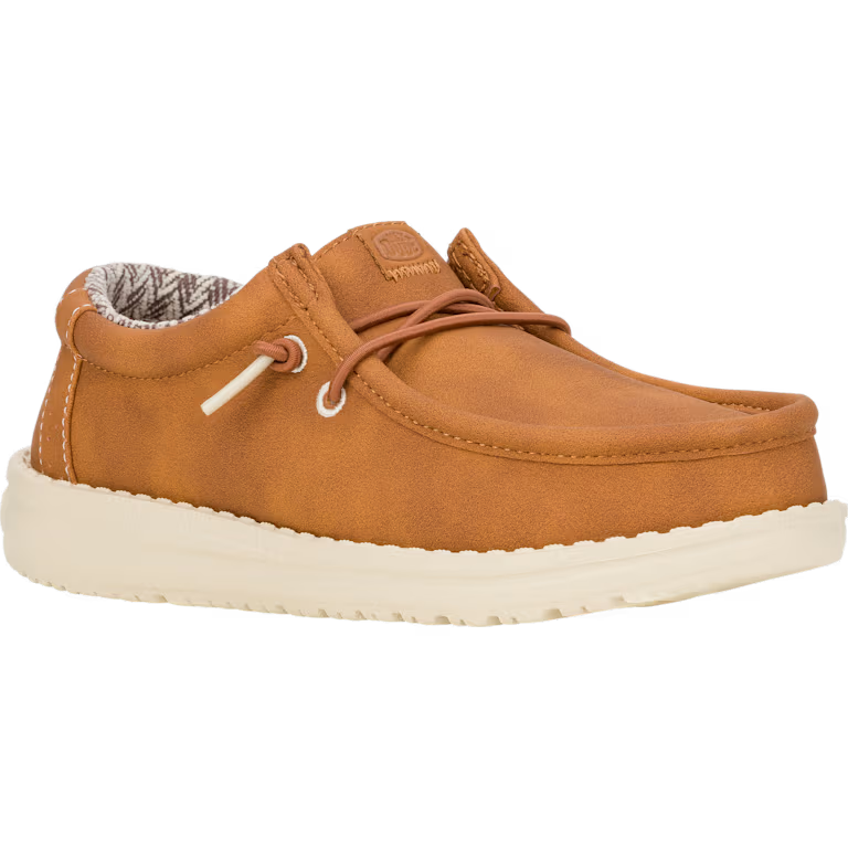 Hey Dude Wally Youth in Classic Tan