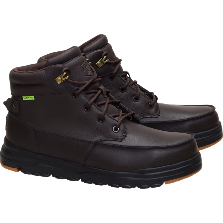 Hey Dude Men's Bradley II Work CT Leather