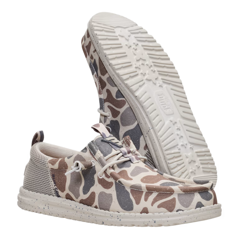Men's HEYDUDE X BURLEBO Wally Funk Burlebo Deer Camo