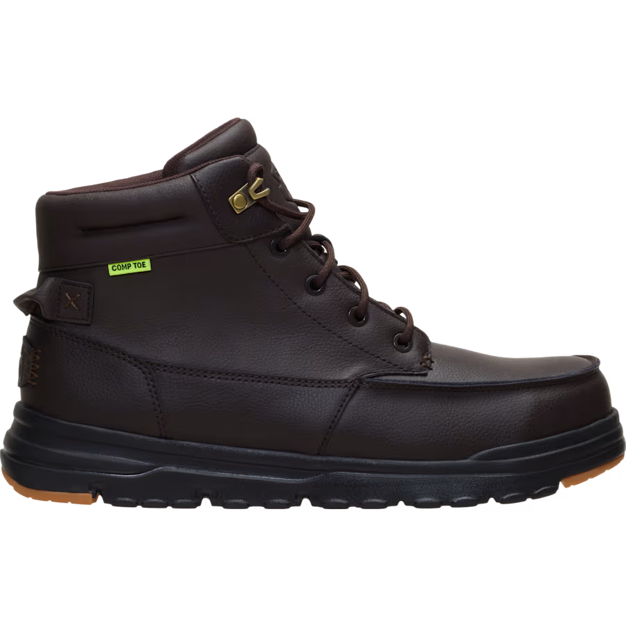 Hey Dude Men's Bradley II Work CT Leather