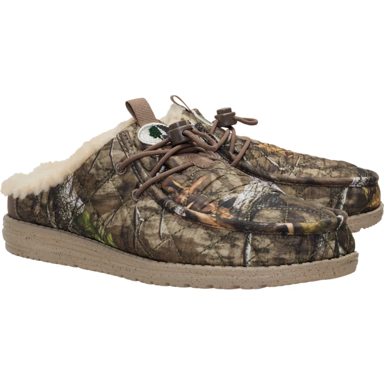 Men's Hey Dude Mossy Oak Country Roots Wally Camp Slip