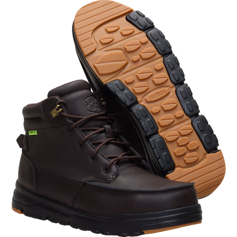 Hey Dude Men's Bradley II Work CT Leather