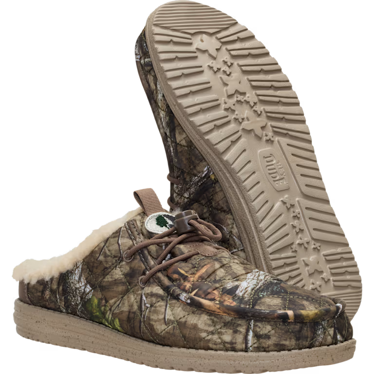 Men's Hey Dude Mossy Oak Country Roots Wally Camp Slip