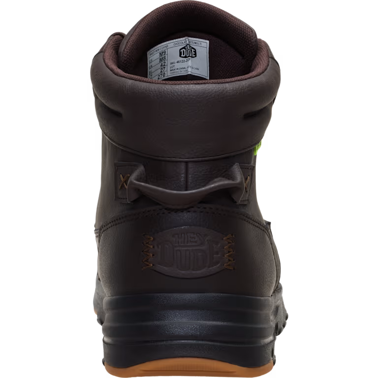Hey Dude Men's Bradley II Work CT Leather