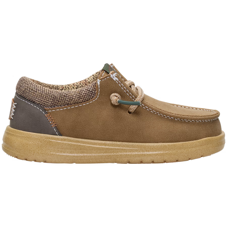 Hey Dude Toddler Paul Classic in Nut (Sizes C5-C10)