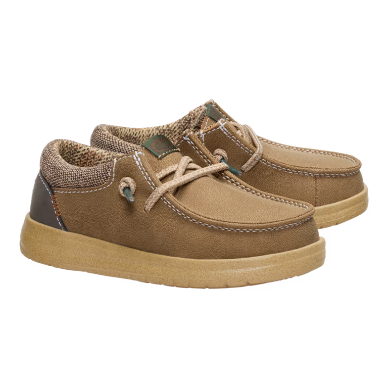 Hey Dude Toddler Paul Classic in Nut (Sizes C5-C10)