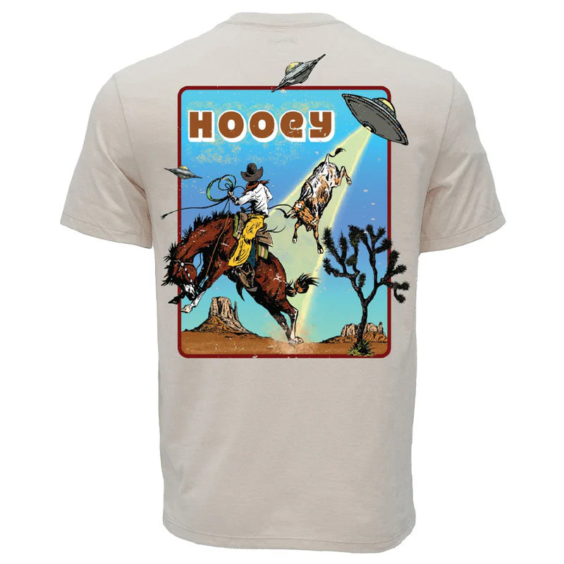Men's Hooey "Space Rustler" T-Shirt in Cream
