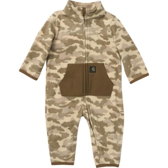 Carhartt | Toddler Zip-Front Fleece Camo Coveralls