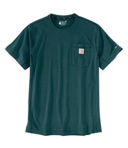 Carhartt Force Relaxed Fit Short-Sleeve Pocket T-Shirt in Greenstone