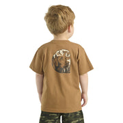 Carhartt Kid's Pocket Dog T-Shirt in Carhartt Brown