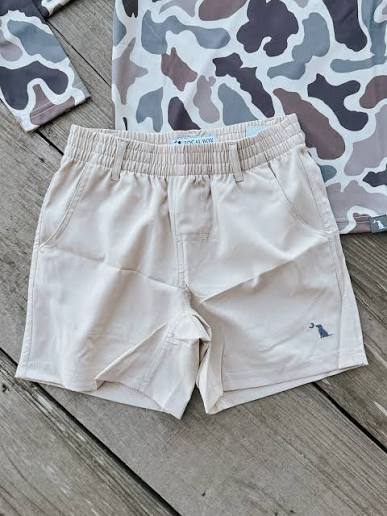 Toddler Local Boy Volley Short in Khaki