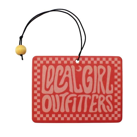 Local Girl | Checkered Charm Air Freshener