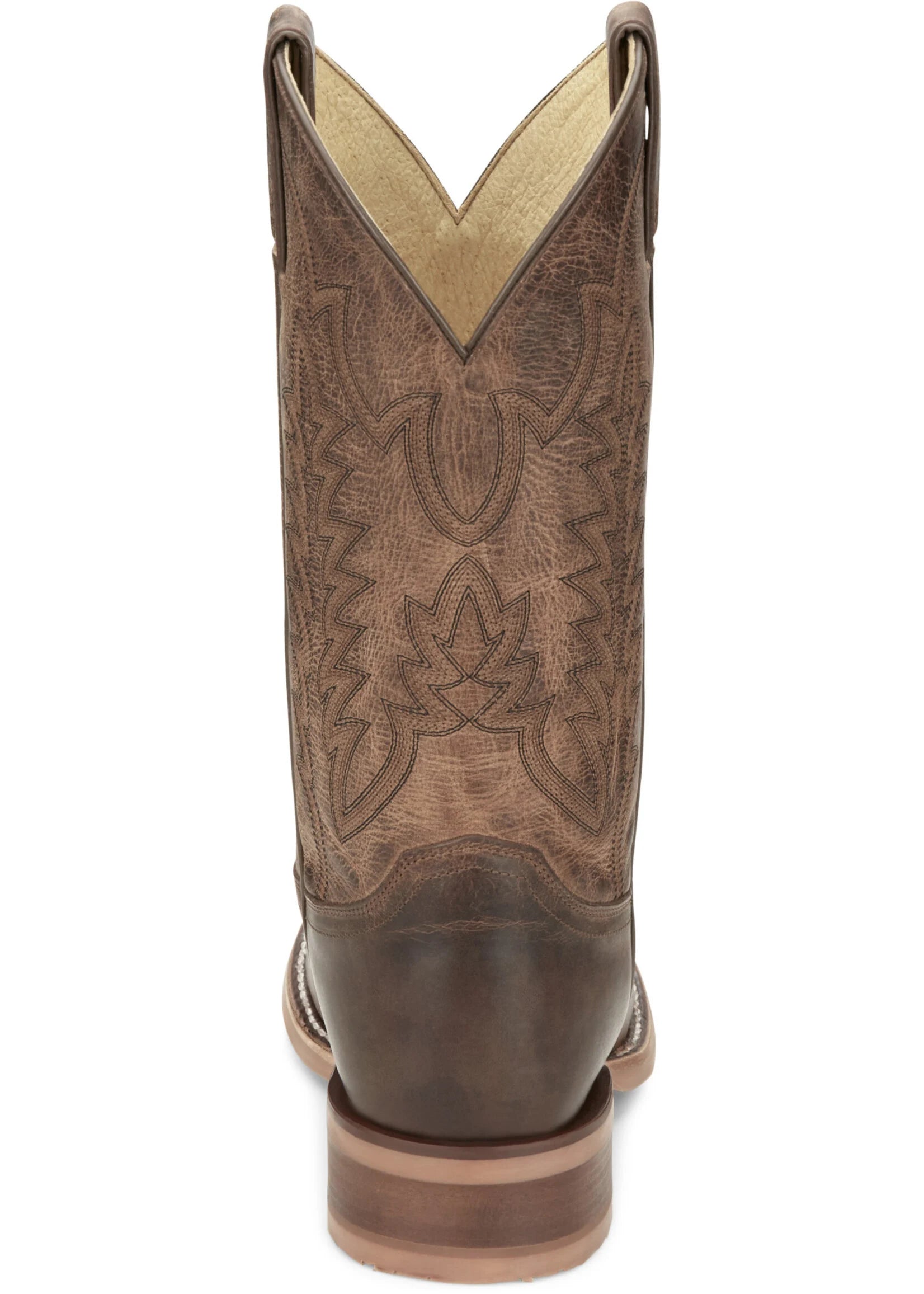 Men's Justin Clanton Khaki 12" Wide Round Toe