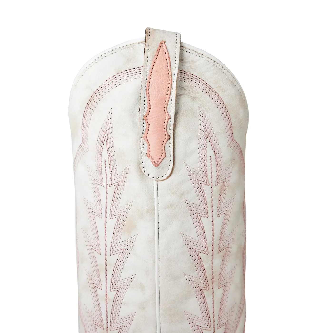 Women's Lane Skylight Boot in Blush Ostrich