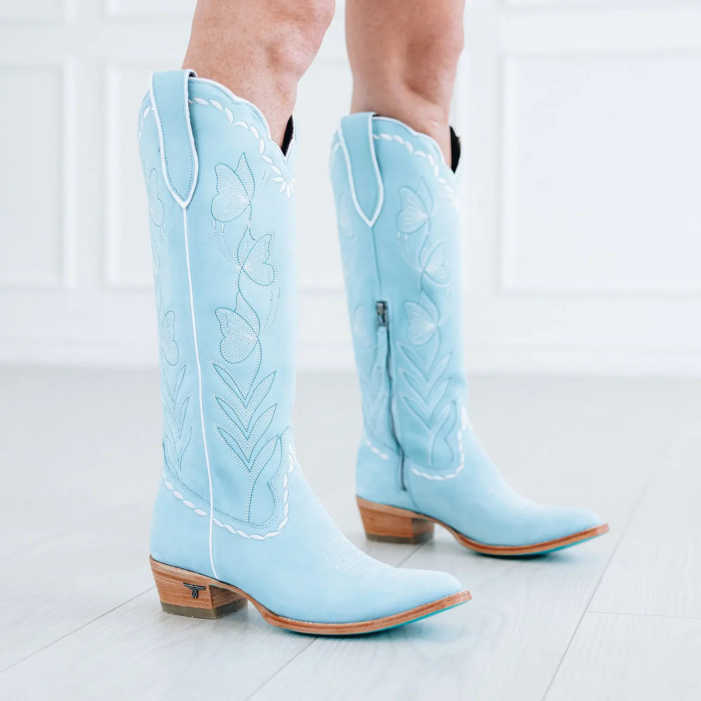 Women's Lane Sweet Memories Knee High Boot in Powder Blue