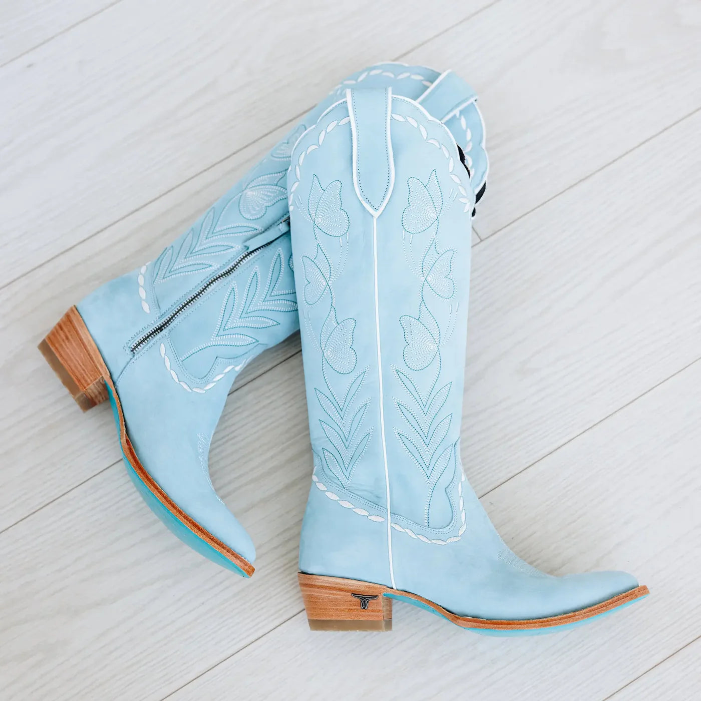 Women's Lane Sweet Memories Knee High Boot in Powder Blue