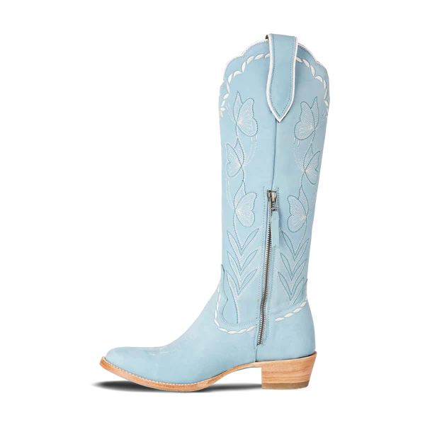 Women's Lane Sweet Memories Knee High Boot in Powder Blue