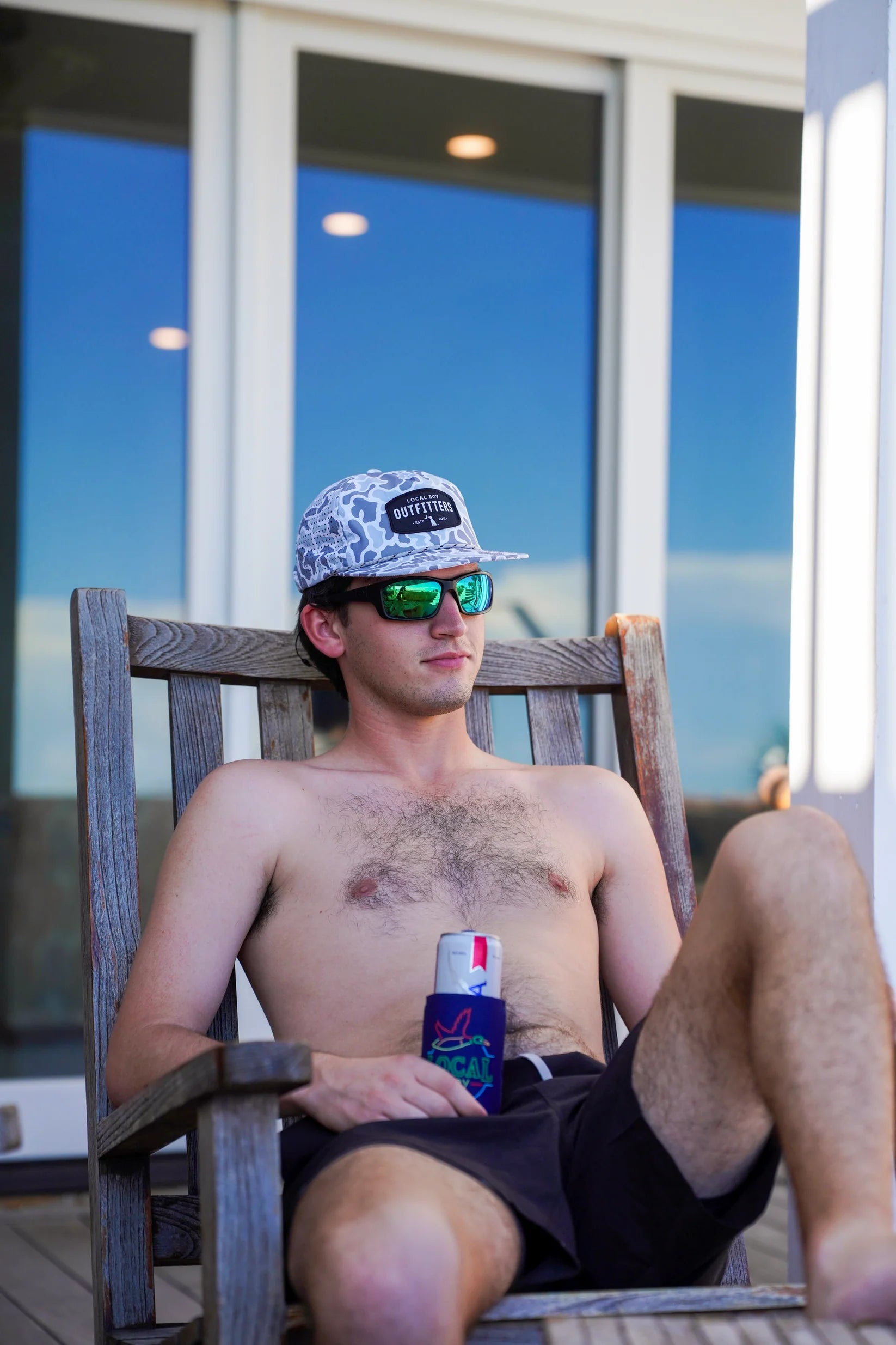 Local Boy Patch Rope Hat in Locaflage