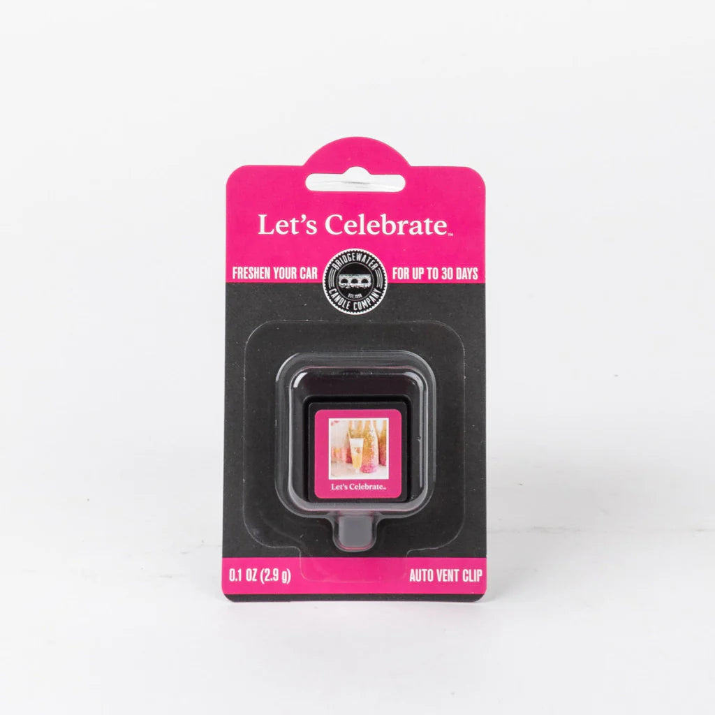 Let's Celebrate Auto Vent Clip